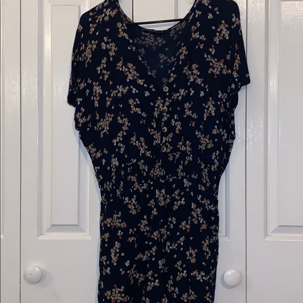 Abercrombie and Fitch Short floral jumpsuit